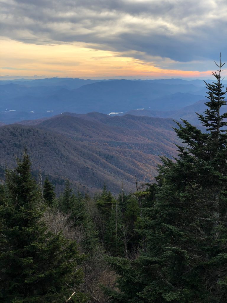 Clingmans Dome Mountain View