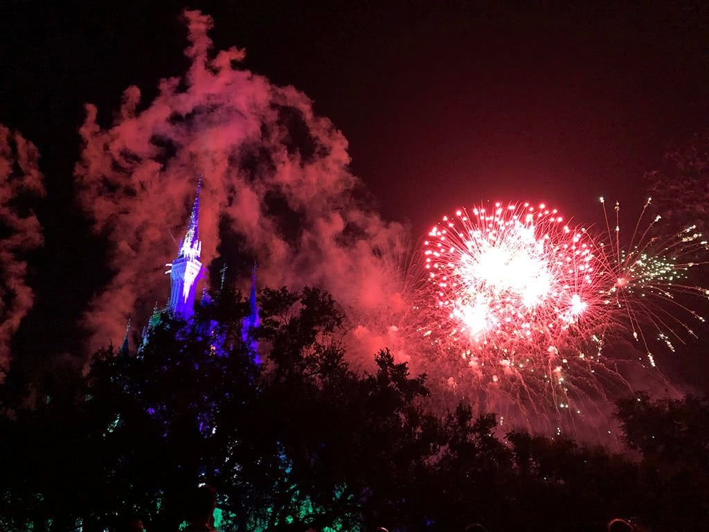 Mickey's Not So Scary Halloween Party Disney World Fireworks