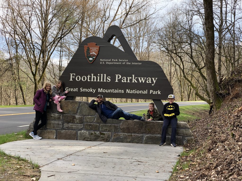 Foothills Parkway Missing Link Family Picture