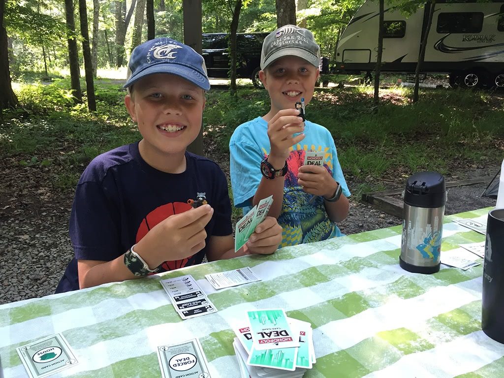 Play Games at Elkmont Campground Smoky Mountains 