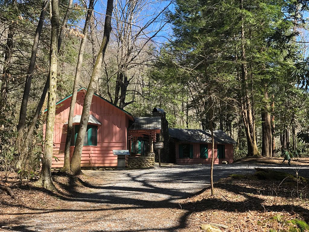 Spence Cabin at Elkmont Campground Smoky Mountains