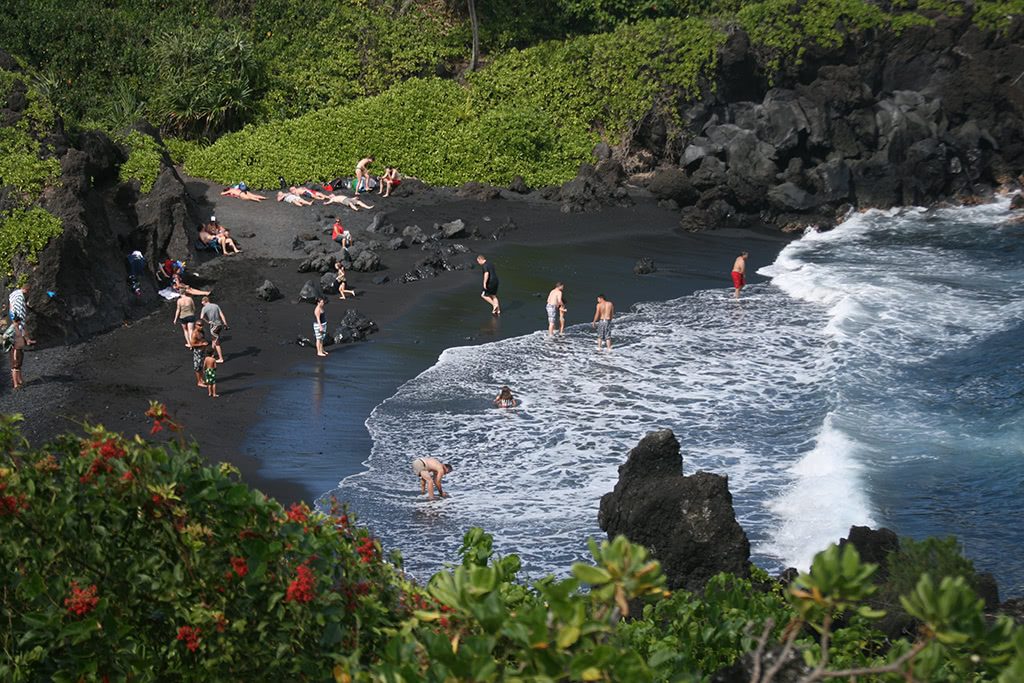 things to do in maui hawaii black sand beach is a must