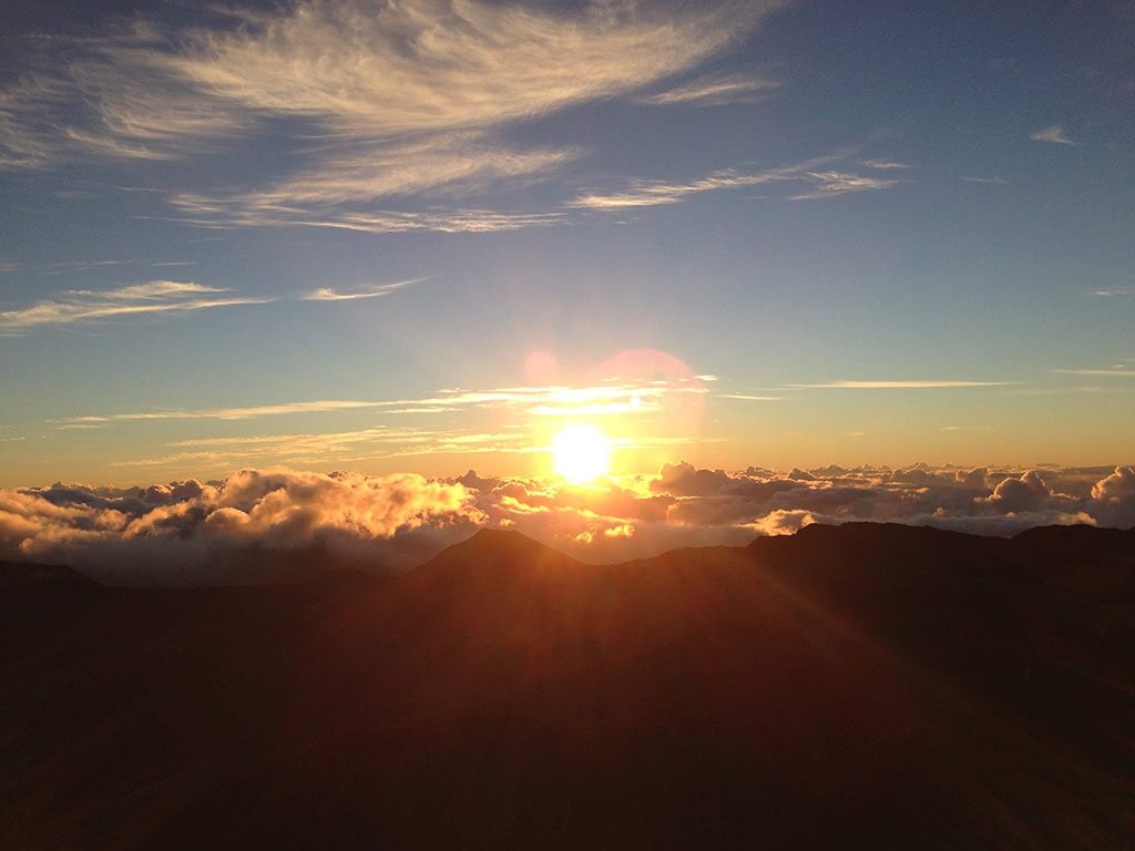 see the sunrise at haleakala it is a must things to do in maui hawaii