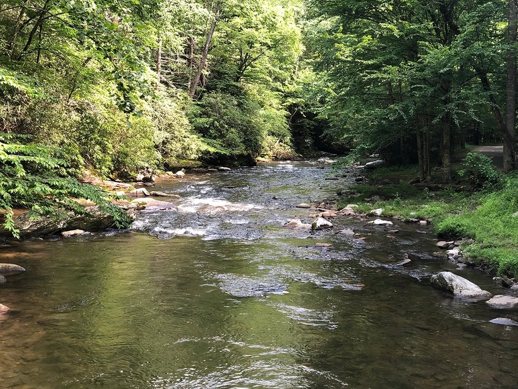 River View on Deep Creek Waterfalls Hike