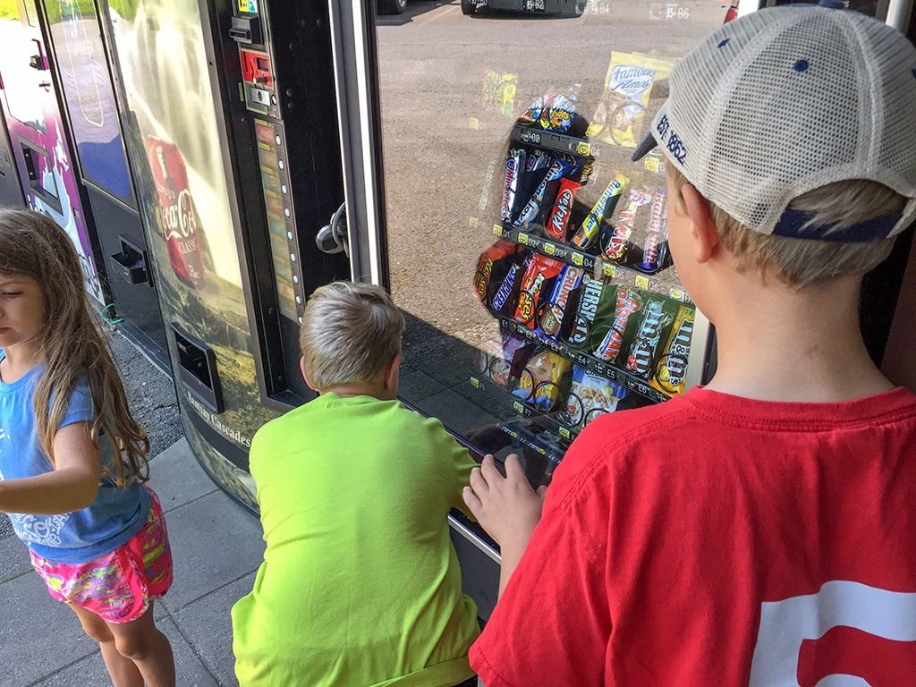 Vending Machines at Elkmont Campground Smoky Mountains