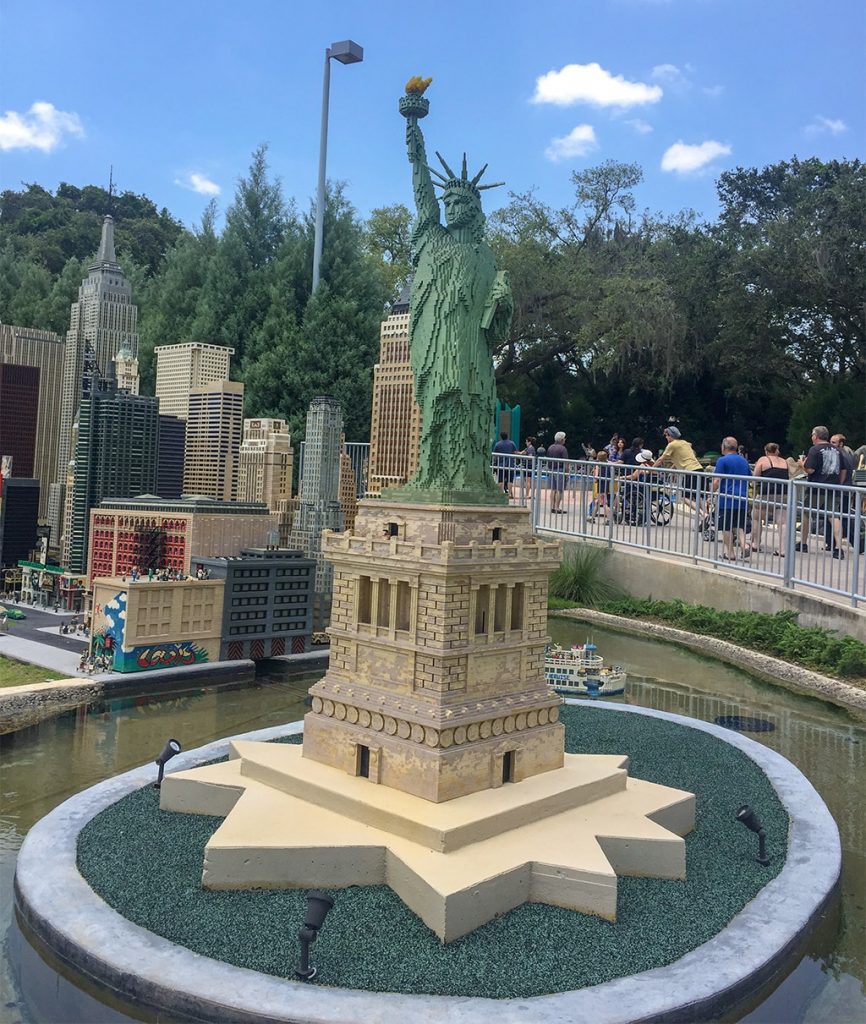 LEGOLAND Florida Tips Legoland-MINILAND-City-Statue-of-Liberty