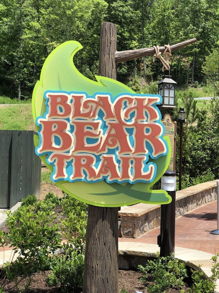 Black Bear Trail at Dollywood Wildwood Grove