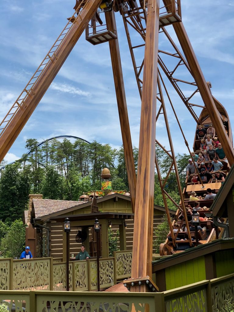 Plenty of rides at Dollywood Wildwood Grove