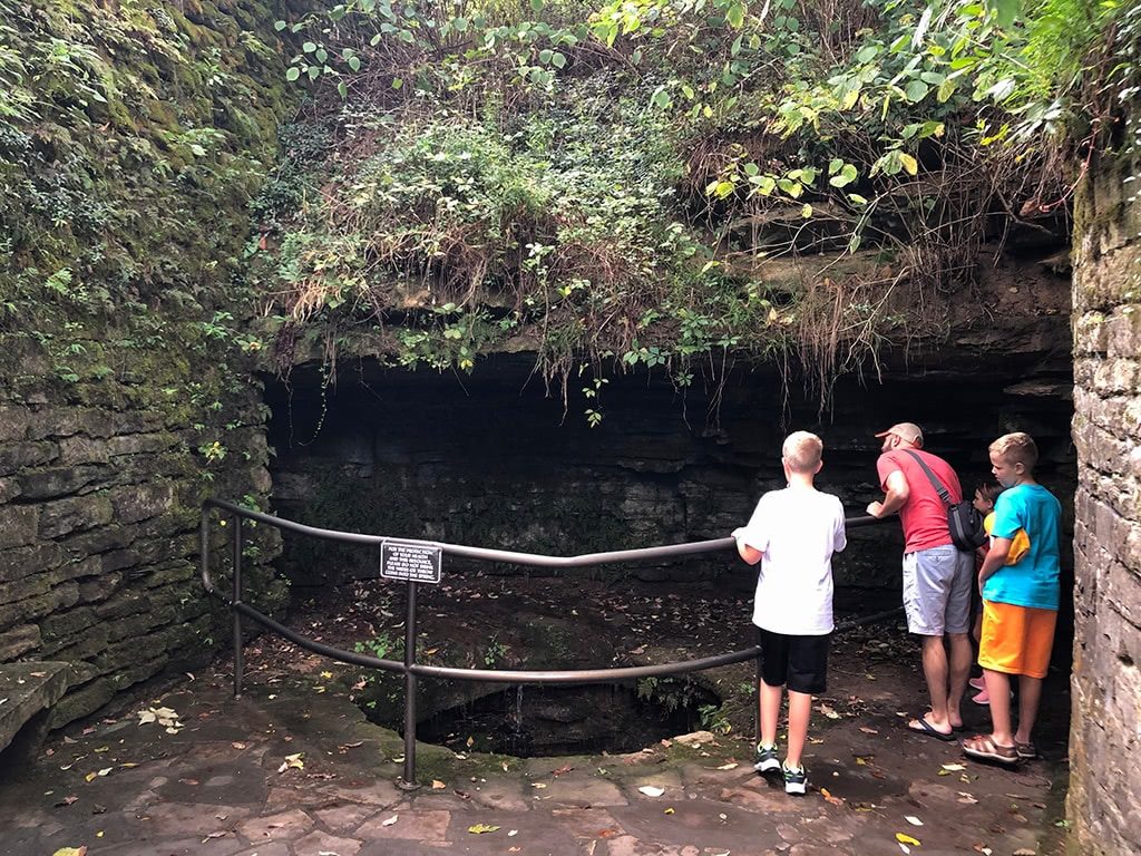 Abraham Lincoln Birthplace National Historic Park looking at Sinking Spring