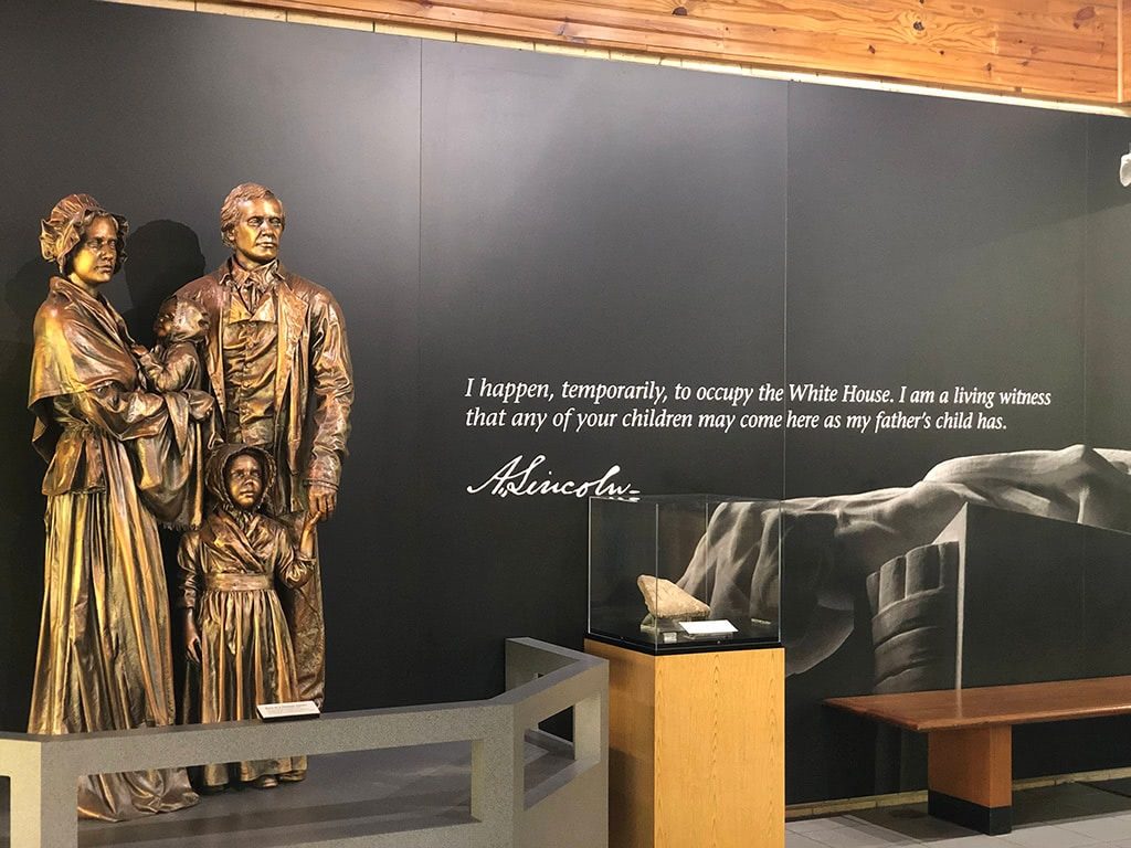 Abraham Lincoln Birthplace National Historic Park Visitor Center Quote on the Wall