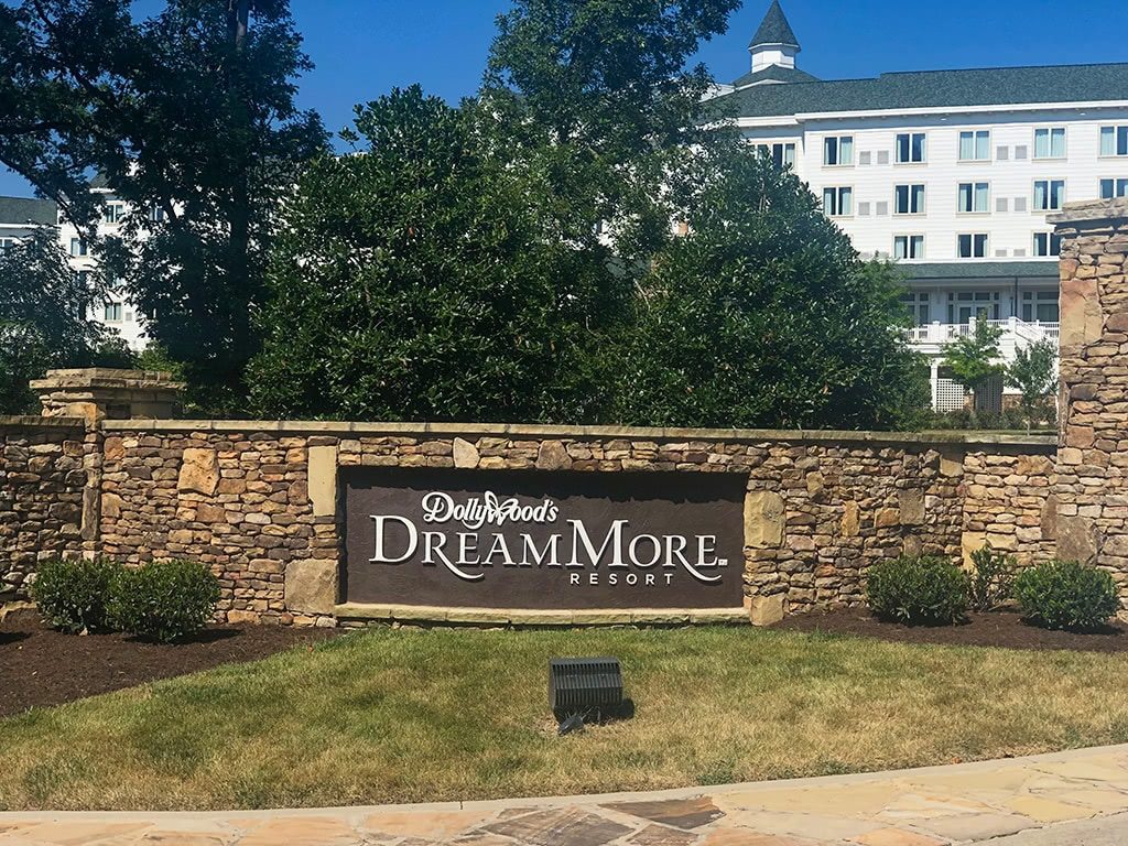 Dollywood's Dreammore Resort Entrance
