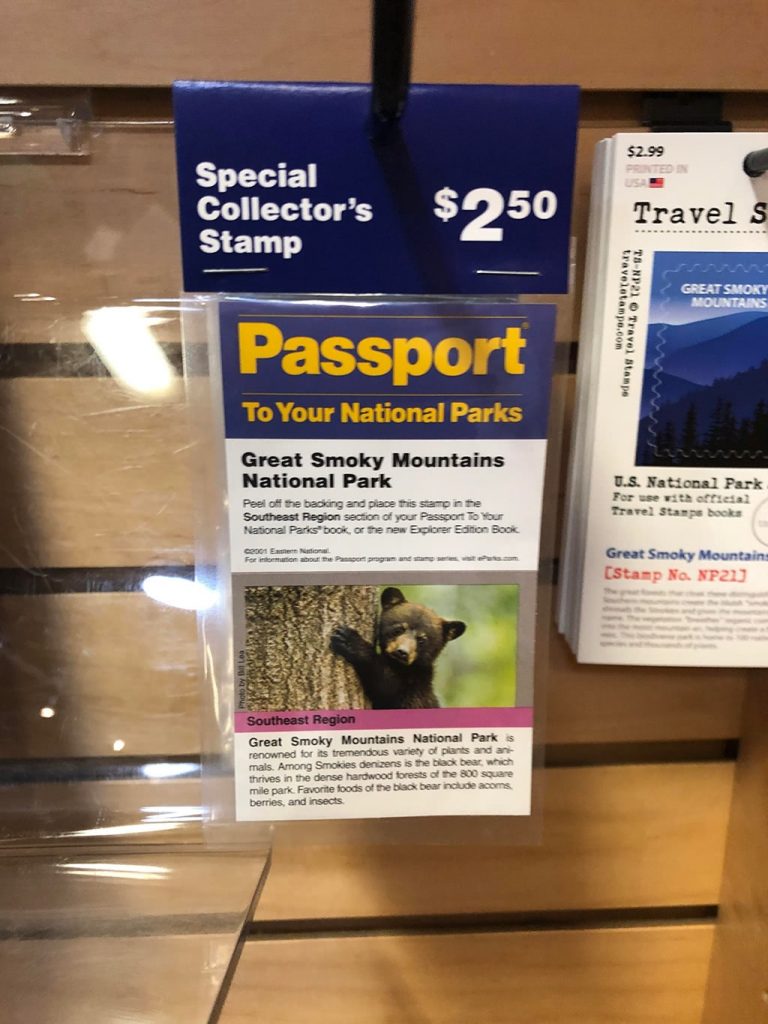 National Park Passport Collectors Stamps