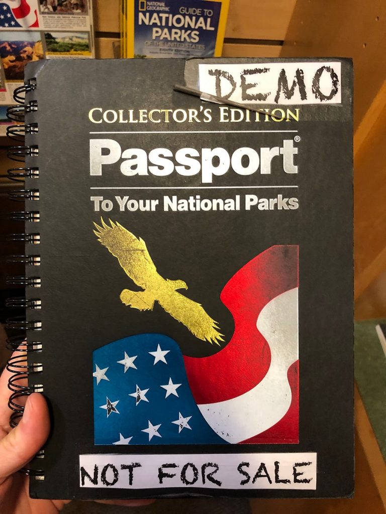 National Park Passport Demo Book