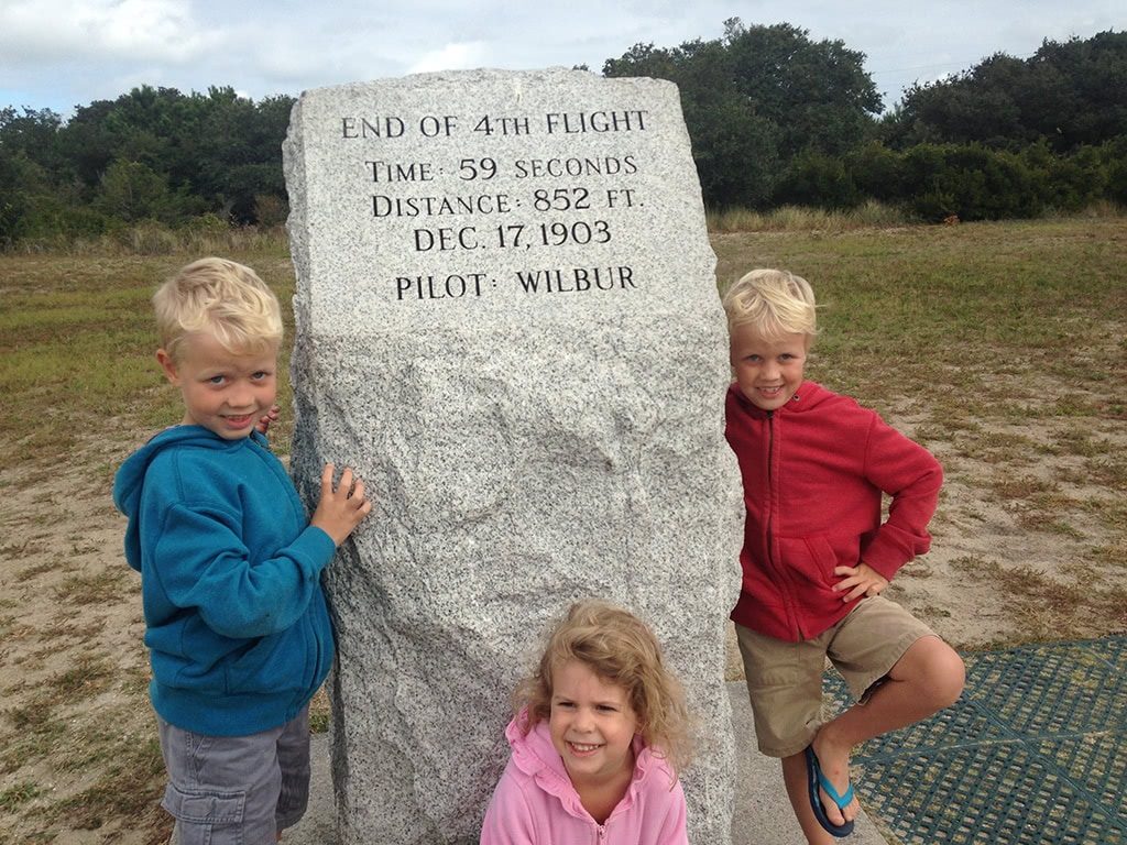 National Park Passport Location at Kitty Hawk