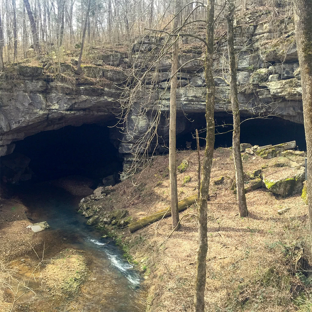Russell Cave in a National Park Passport Location in Alabama