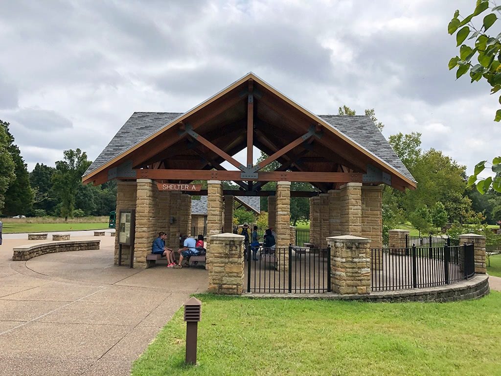 Mammoth Cave National Park Tour Shelters for Tour