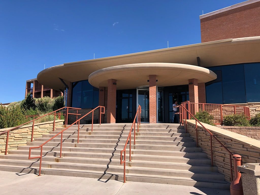 Meteor Crater in Arizona Entrance