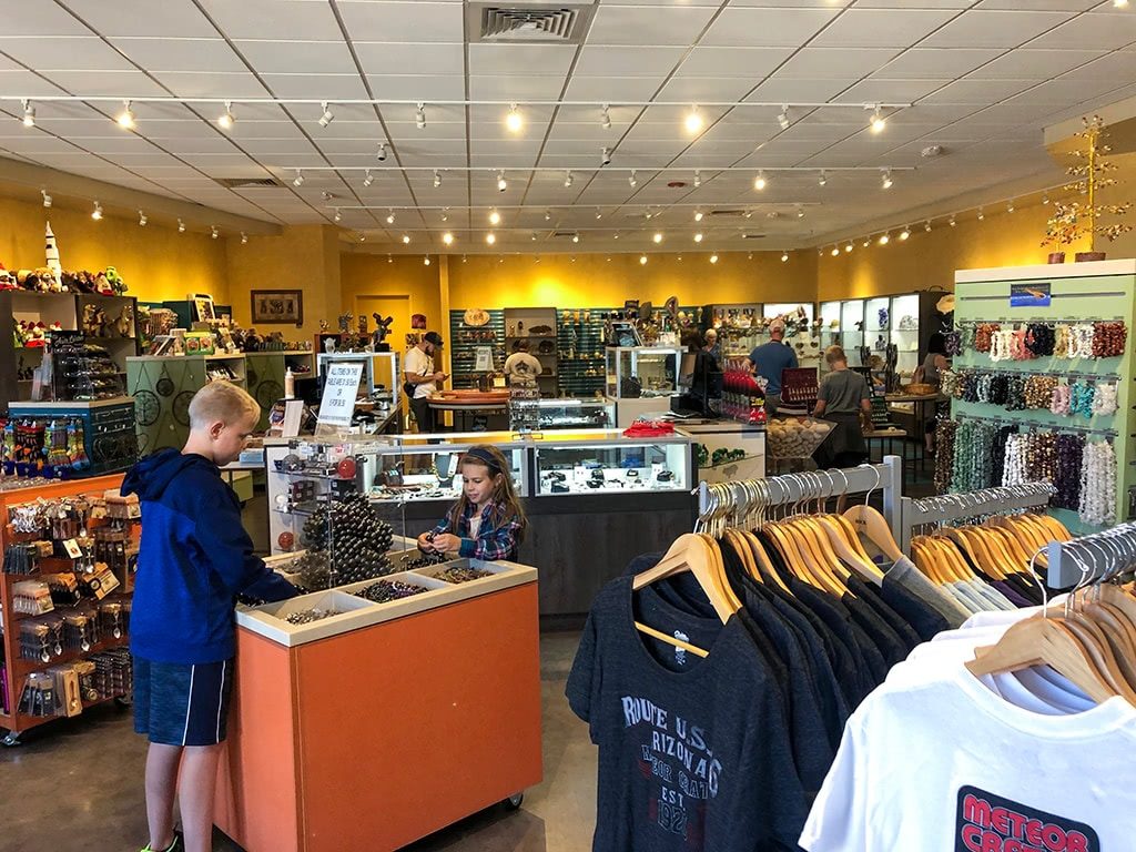 Meteor Crater in Arizona Gift Shop