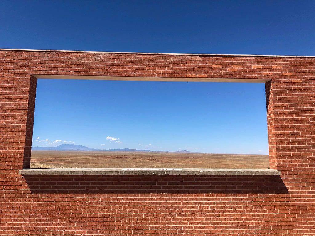 Meteor Crater in Arizona Outdoor Lobby Picture