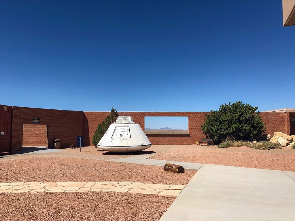 Meteor Crater in Arizona Outside area