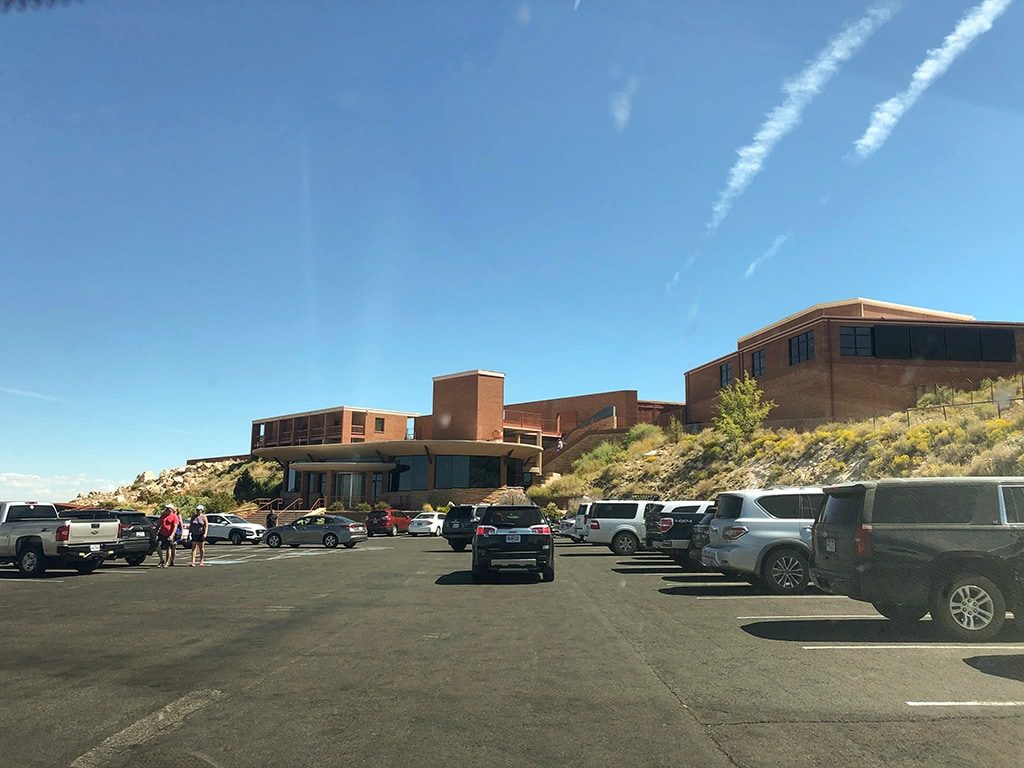 Meteor Crater in Arizona Parking Lot