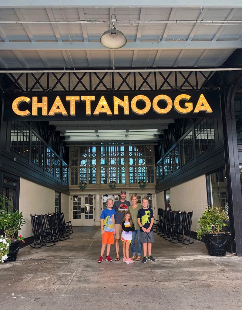 Fun Things to Do in Chattanooga Choo Choo Sign