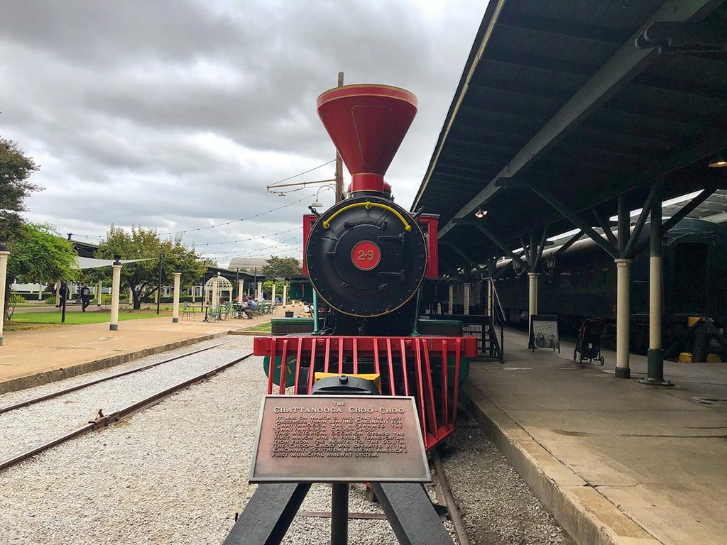 Fun Things to Do in Chattanooga Choo Choo Front of Train