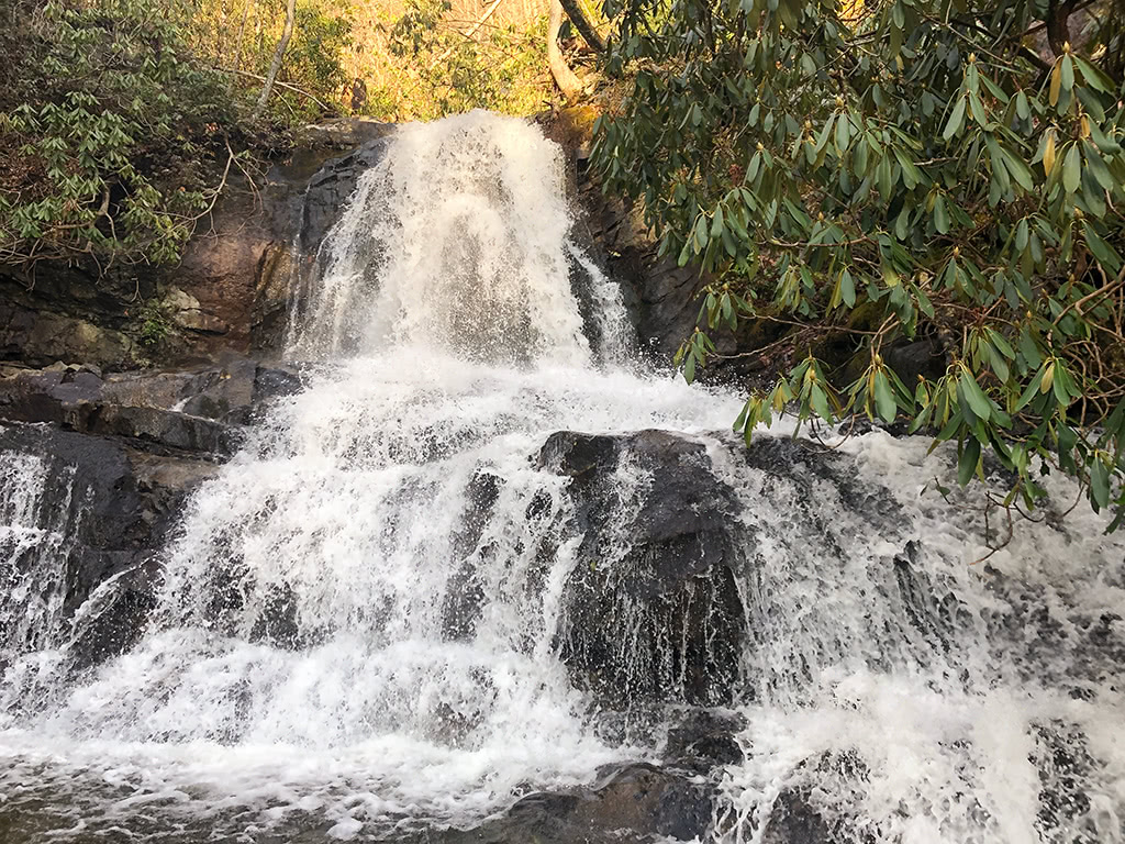 Laurel Falls with Lots of Rainfall