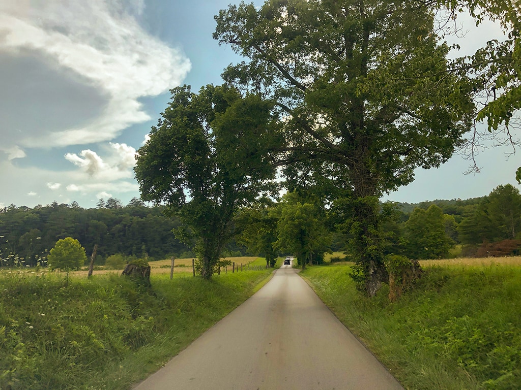 Cades Cove is one of the best scenic drives in the smoky mountains