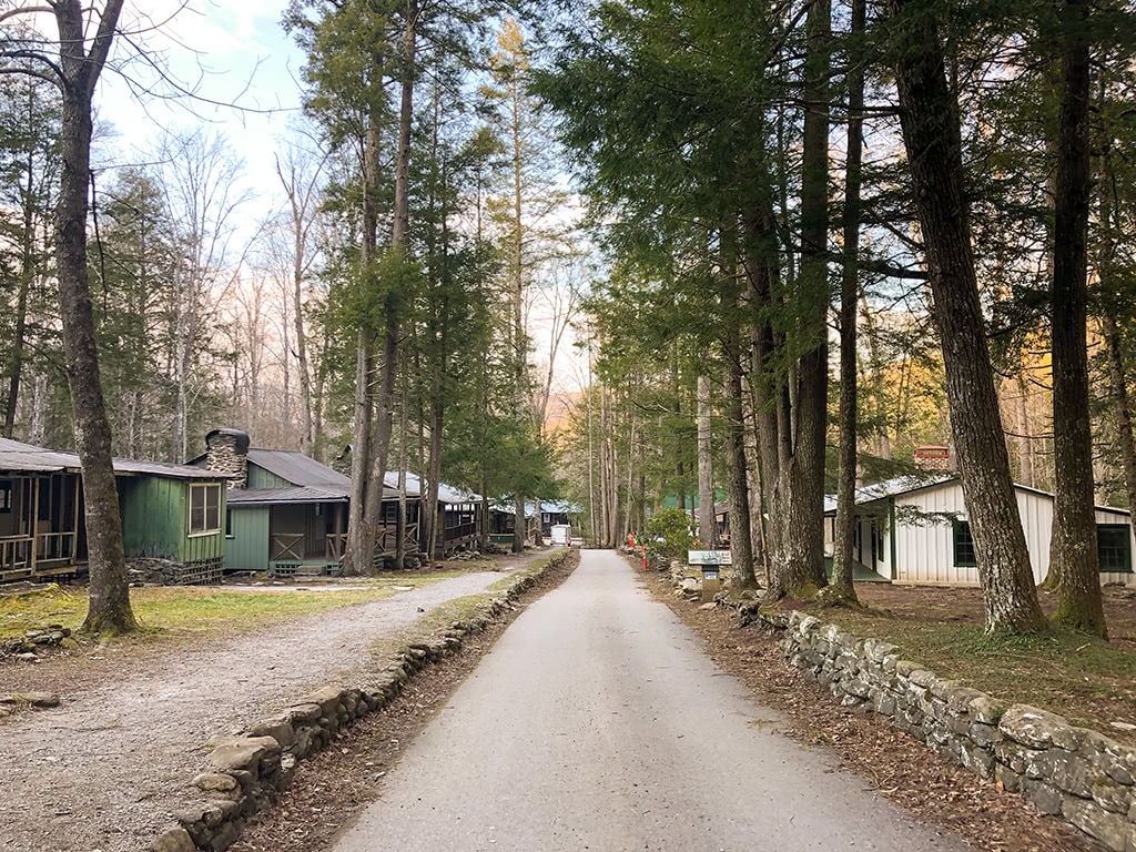 Daisy Town Houses at Elkmont Campground Smoky Mountains