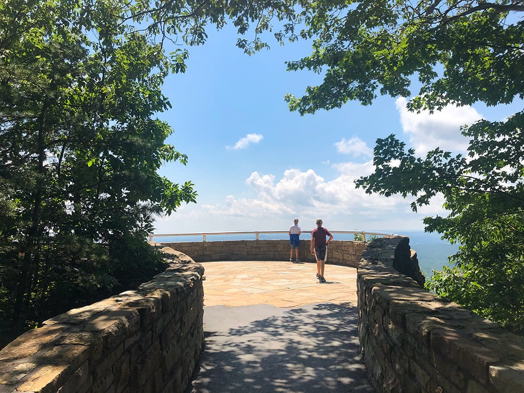 Cumberland Gap National Historical Park Pinnacle Overlook Walking Out
