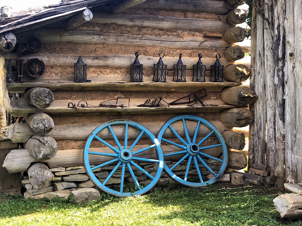 Wagon Wheels at Wilderness Road State Park