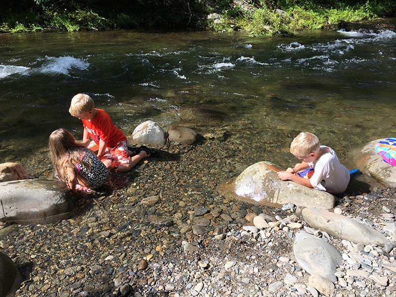 Play in the River at Metcalf Bottoms Picnic Area