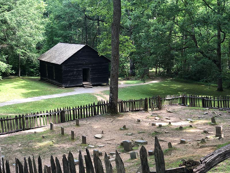 Hike to Little Greenbrier Schoolhouse from the Metcalf Bottoms Picnic Area