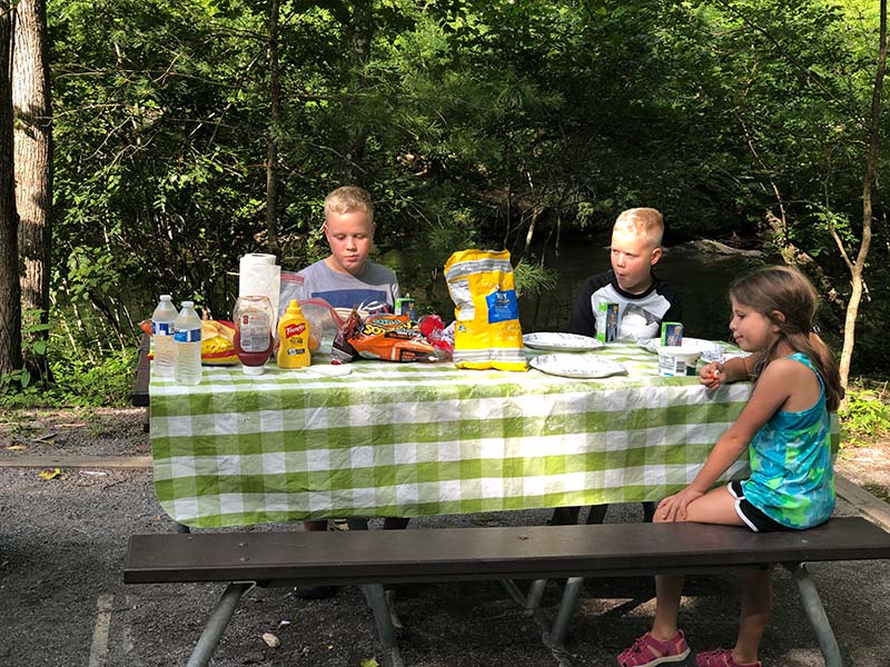 Have a picnic at the Metcalf Bottoms Picnic Area 
