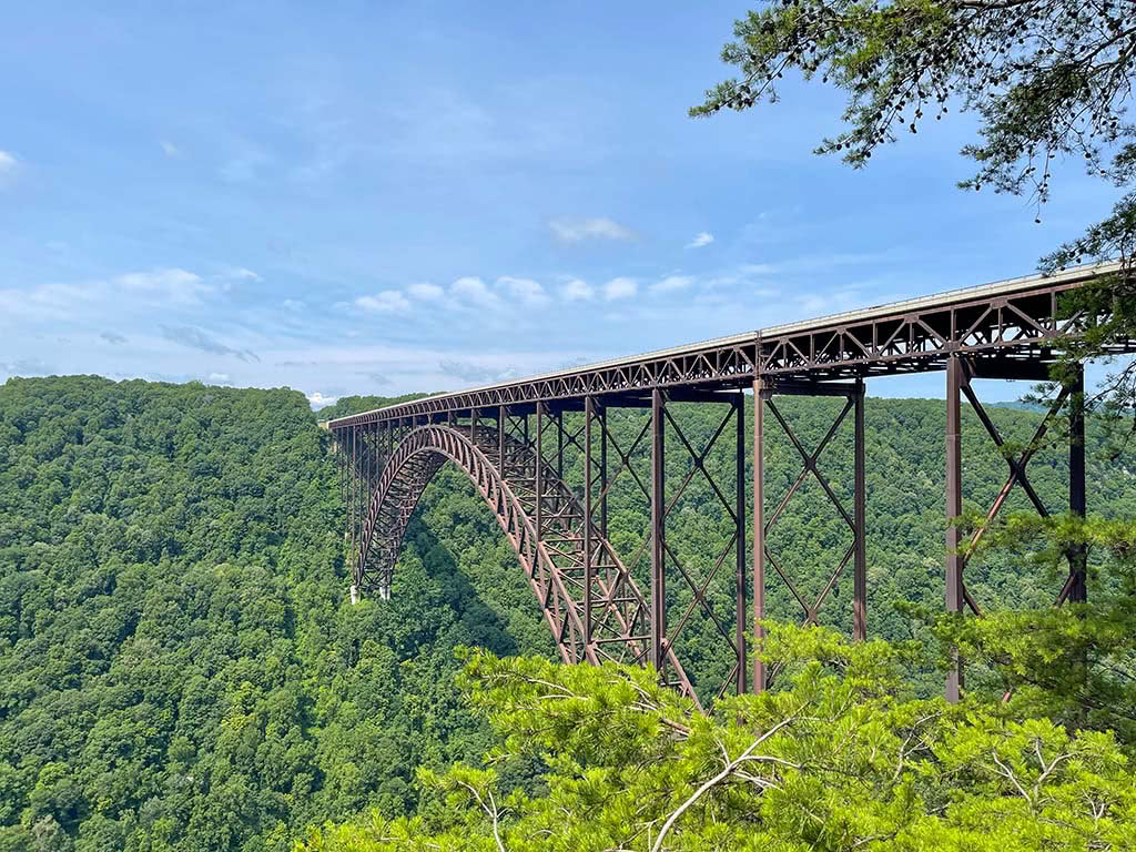 Road Trip to Niagara Falls New River Gorge National Park Bridge