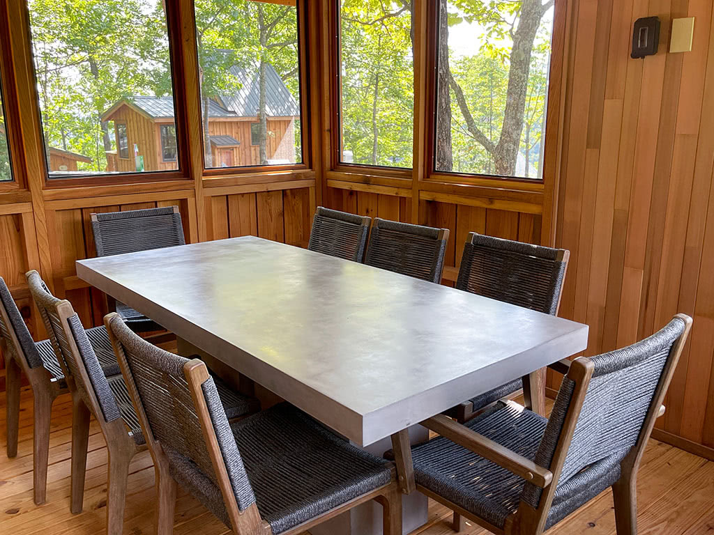 Porch with Table in Treehouse Grove