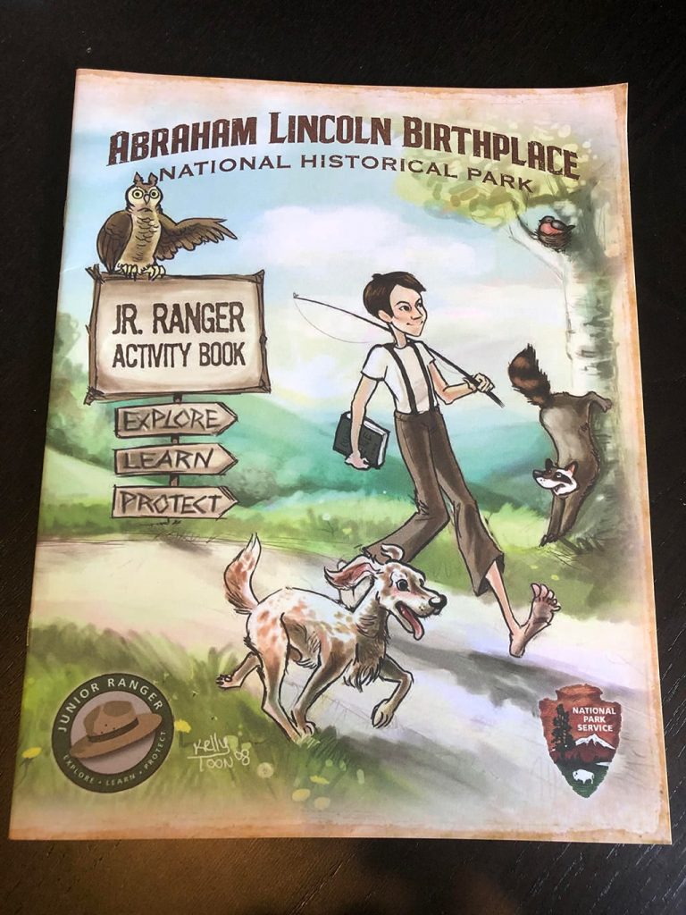 Abraham Lincoln Birthplace National Historic Park Visitor Center Junior Ranger