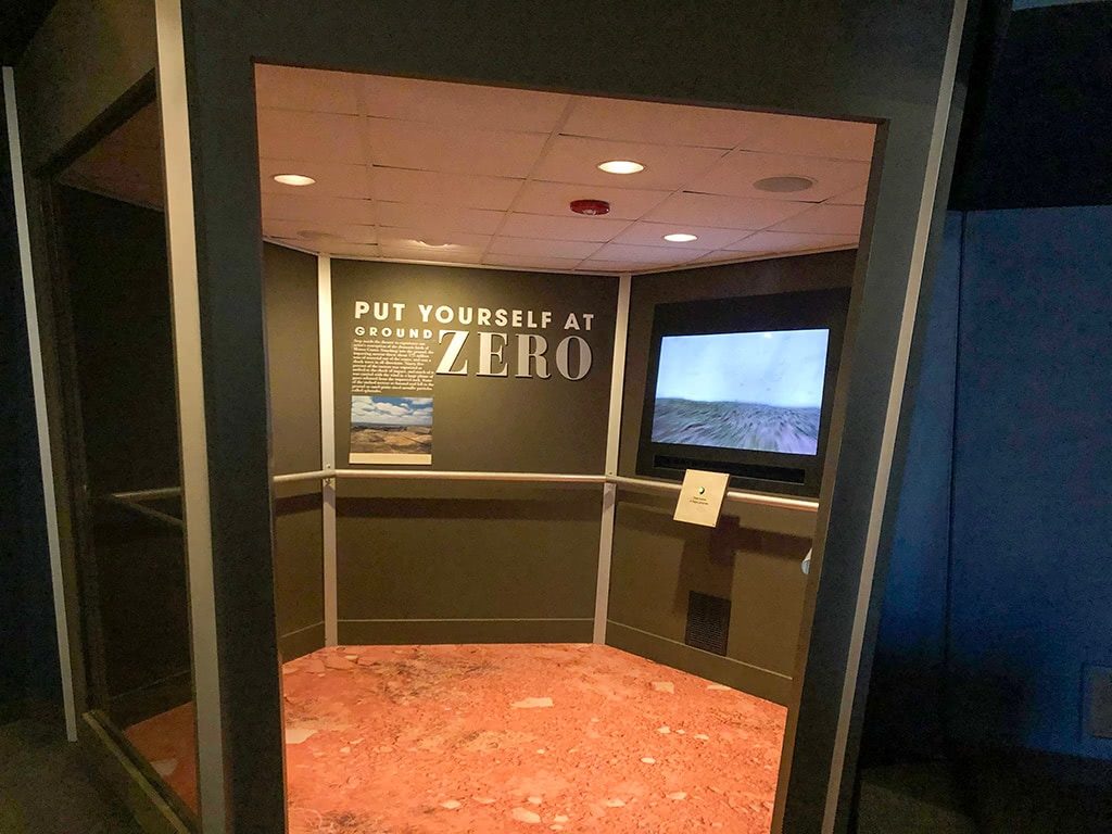 Meteor Crater in Arizona Museum Interactive