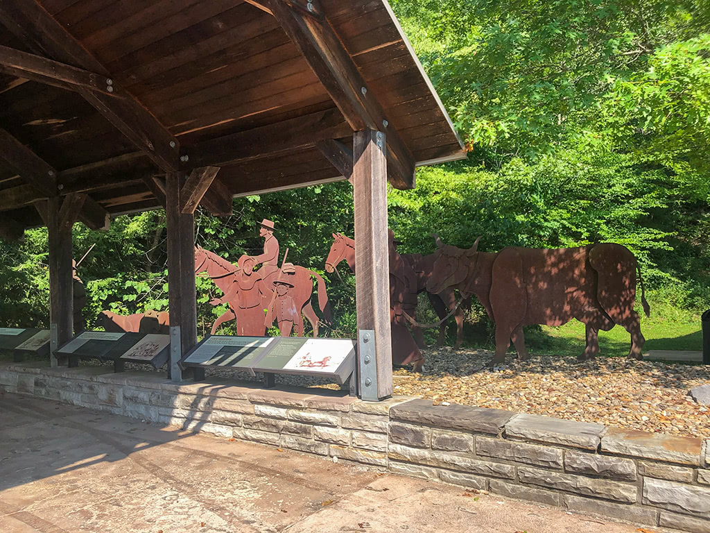 Daniel Boone Visitor Center at Cumberland Gap National Historical Park